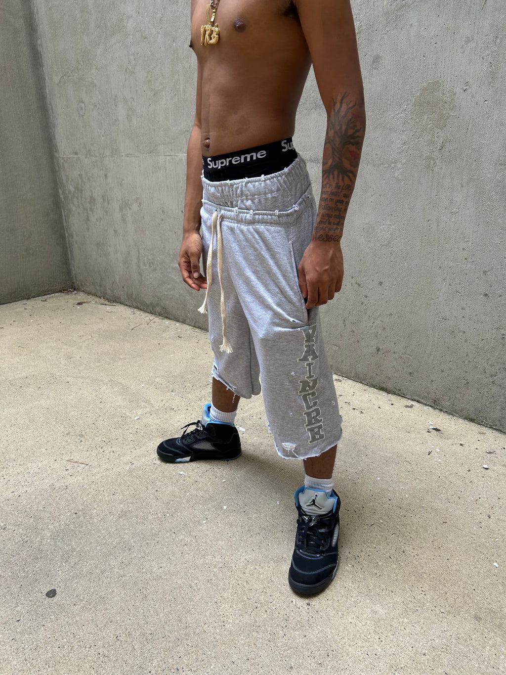 “THUNDER GREY” Shorts